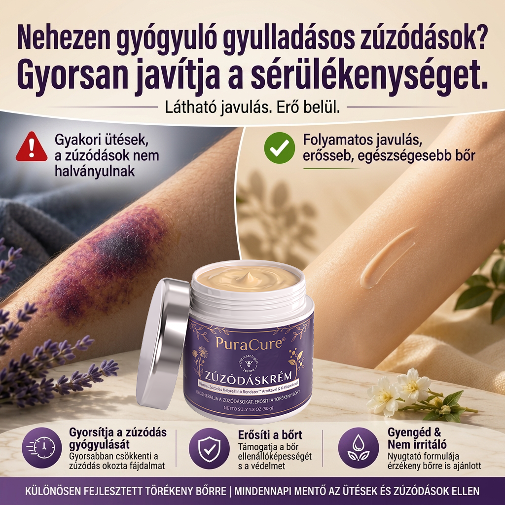 👉100K+ ELADVA  – 🔥✨PuraCure® Zúzódásjavító és bőrerősítő krém (𝐂𝐄 𝐓𝐚𝐧ú𝐬í𝐭𝐯á𝐧𝐲)👍✅