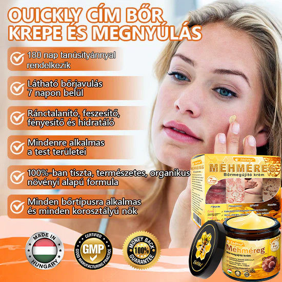 ZödVita® 💥 Méhméreg Bőr Helyreállító Krém 🔥 Magyar fejlesztés, magyarországi gyártás és szállítás