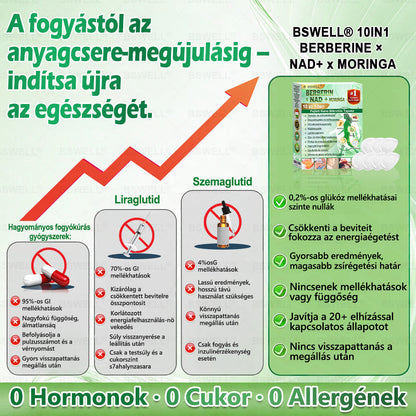 👩‍⚕️🔬 BSWELL® Nano mikrotűs karcsúsító tapasz (Csak naponta egyszer, látható változások 28 nap alatt) ✅ Elhízás, szív- és érrendszeri egészség, cukorbetegség, alvási apnoé, bélflóra, ízületi problémák és egyéb tünetek esetén