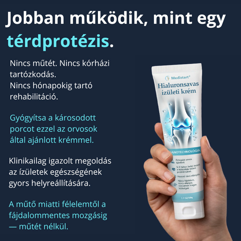 🎁🌱 Medistart® gyors hatású ízületi krém | Az arthrosis fájdalmát mindössze 2 perc alatt enyhíti!