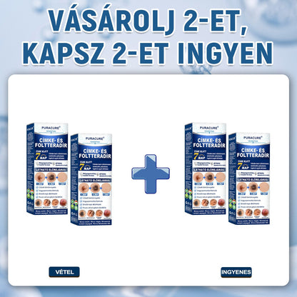 PuraCure® 𝟕 𝐍𝐚𝐩𝐨𝐬 Bőrkinövés- és Folteltávolító Toll Fájdalommentes és Hegmentes Professzionális Rollerball