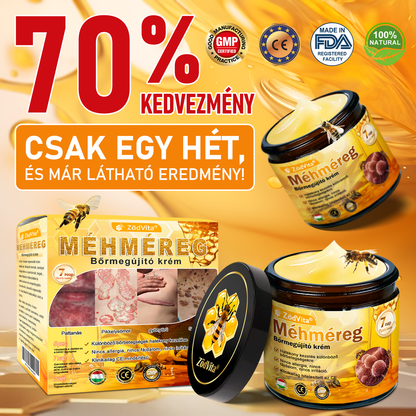 🤍 Bőrgyógyász ajánlása ✨ ZödVita® Méhméreg Bőr Helyreállító Krém 🔥 Magyar fejlesztés, magyarországi gyártás és szállítás